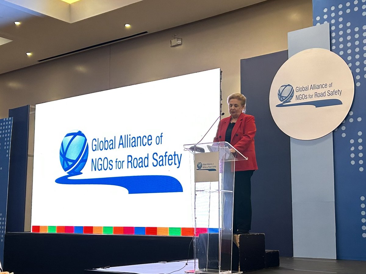 A very moving tribute by Rochelle Sobel from <a href="/asirt/">katrisa adair</a> in memory of the 1.3 million annual road deaths and their families as well as all injured at the start of the 8th Global Meeting of #RoadSafety NGOs #rethinkmobility