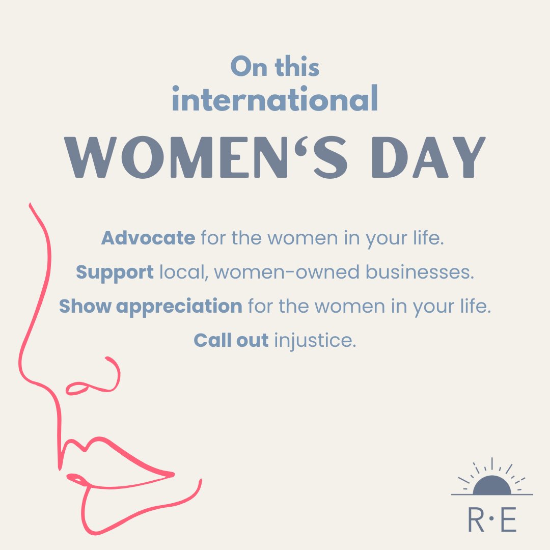 In honor of International Women’s Day, we want to promote ways to support the women in our community.

Donate to a cause, support women-owned businesses, advocate for women in your workplace, and/or send an appreciation message to the women in your life ☀️🧡💛