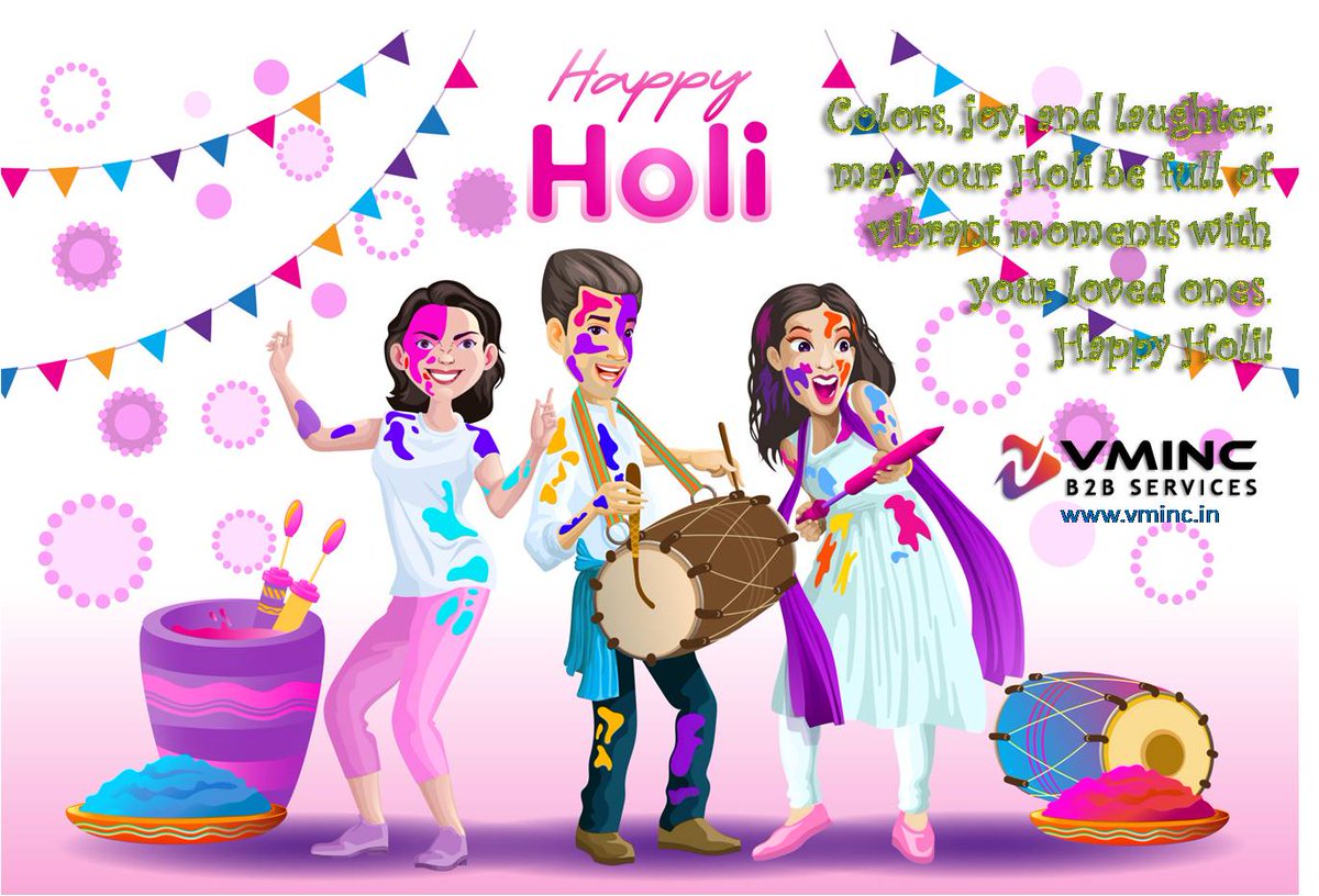 VMincIndia's tweet photo. #HappyHoli2023 | #vmincindia https://t.co/vGSU1eCsgs