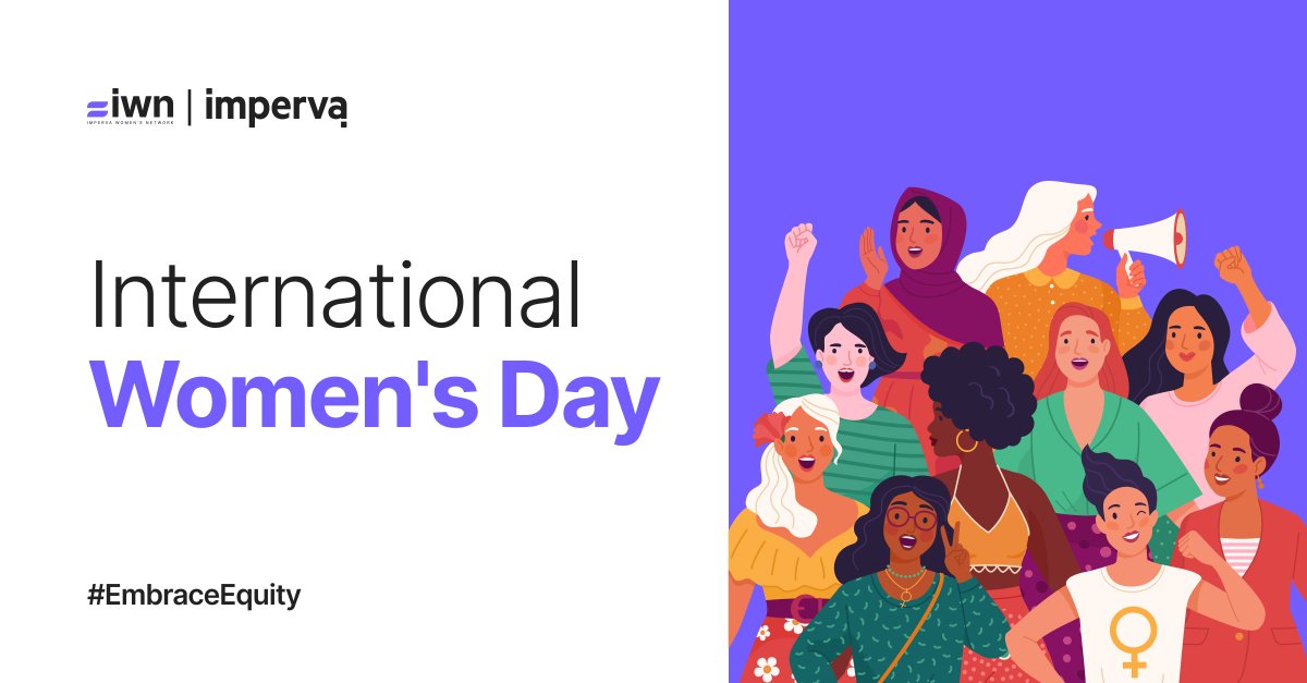 This #InternationalWomensDay, we celebrate the inspiring women of Team Imperva.

By challenging gender stereotypes, calling out discrimination, drawing attention to bias, and creating spaces for inclusion, we can all #EmbraceEquity to create a better world for women everywhere.