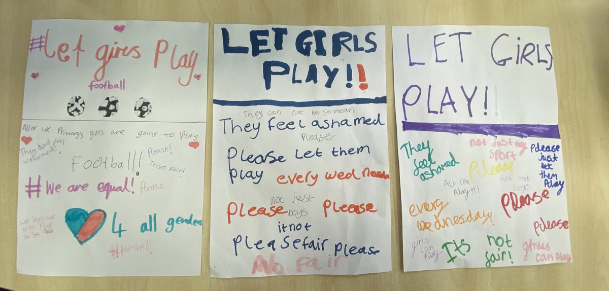 Celebrating International Woman’s Day today! #LetGirlsPlay

Mini tournament at school today with over 100 girls involved! Amazing.