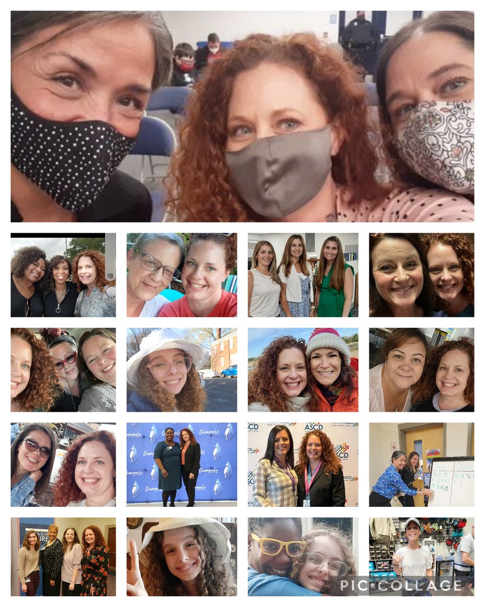 It's International Women's Day!  I can't let it go by without thanking all the women in my life for making me a better mother, educator, leader, and friend.  This is a VERY small snapshot of women who help me be a better human. ❤️
