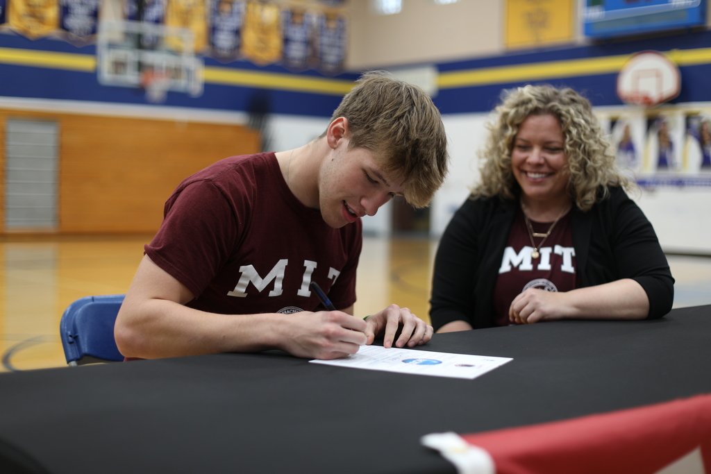 CJ Meyer will be running cross country for Texas Christian University, Jaden Mitchell will be running track at Colorado State University, and Carson Phelps will be playing football for the Massachusetts Institute of Technology. We are so proud of these Spartans! #SportsinKansas