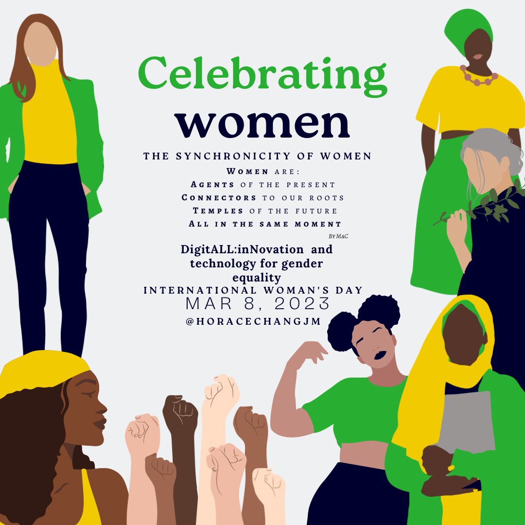 Today we celebrate the women in our lives who are our love, strength, guardians, warriors , gatekeepers of our culture:  Leader in our daily  lives and nation. Happy Women’s Day “DigitALL: innovation and technology for gender equality”