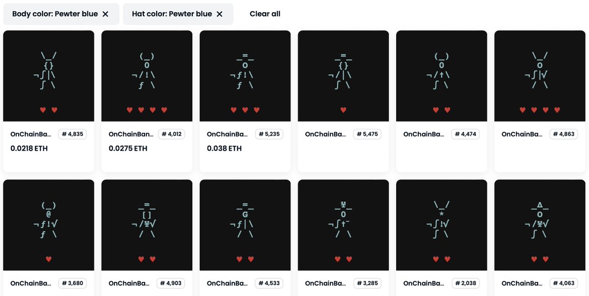 All one color matching the gun looks clean