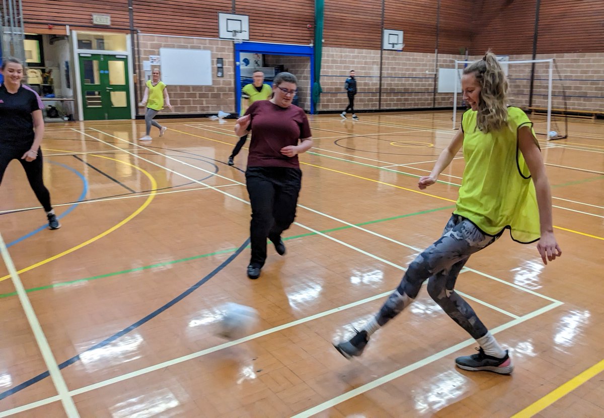 JucdWellbeing's tweet photo. 📢A special shout out to our fabulous Women's football group on #InternationalWomensDay

Suitable for all abilities, this group is a great way to meet new colleagues &amp; benefit from physical activity ⚽️

Colleagues are welcome to join this friendly group ⬇️
https://t.co/ZLgfbHsDhM https://t.co/0PTpv4vbra