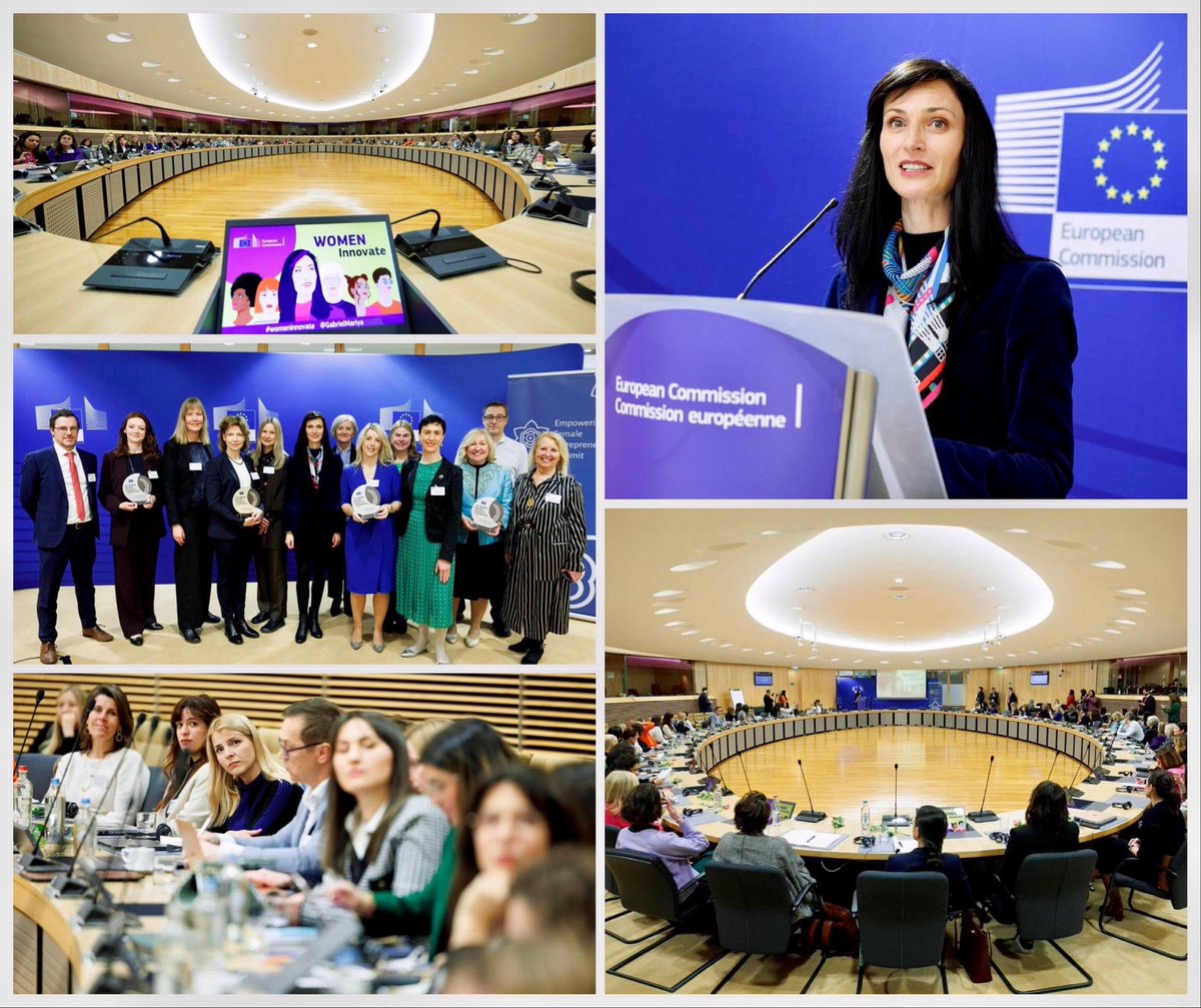 At the 1st🇪🇺Female Founders Summit, united to close the gender gap &amp; achieve equality! 

From @GirlsGoCircular to #WomenTechEU or #Women2Invest, our actions &amp; commitment support women entrepreneurs to nourish🇪🇺innovation ecosystem.

You inspire. You lead by example👏 

 #IWD2023
