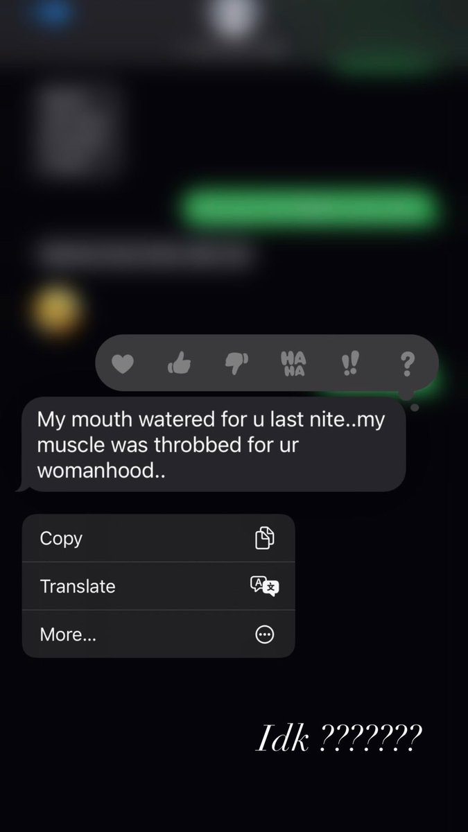 incognitobat's tweet image. Why did he say this to me