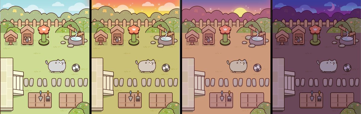 Genki Cats (💙,🧡) tweet media