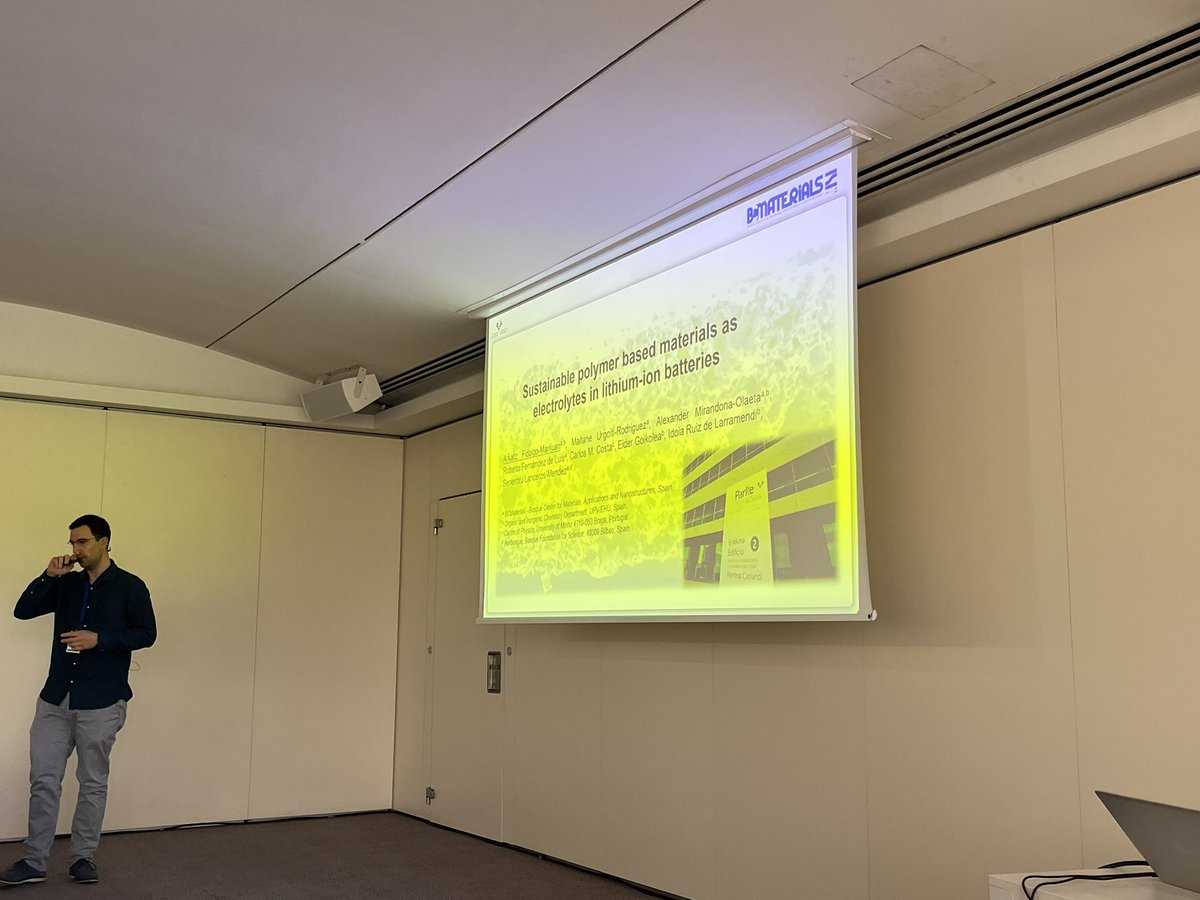 nagore_o's tweet photo. Last session of the #SusBat symposium with great speakers @GamelabG @BCMaterials @energigune_brta @MINES_StEtienne https://t.co/MIWZeDZsor