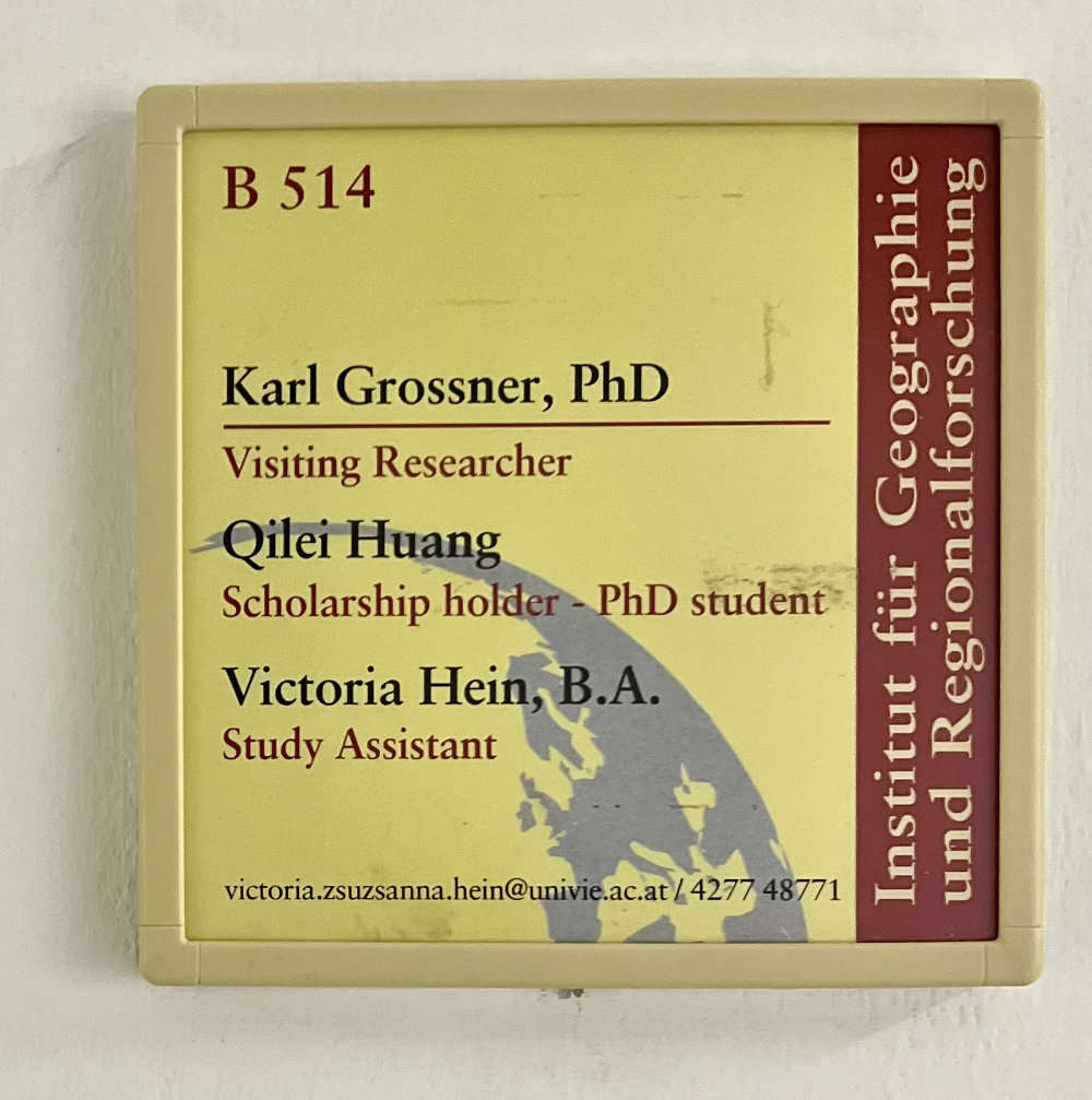 kgeographer's tweet image. Very pleased to be doing my @WHGazetteer work while a visitor in the "Vienna division" of @STKO_UCSB for a while. Their #KnowWhereGraph project and #WHG have some common goals as place-centered digital infrastructure - but so far focused on different knowledge domains.