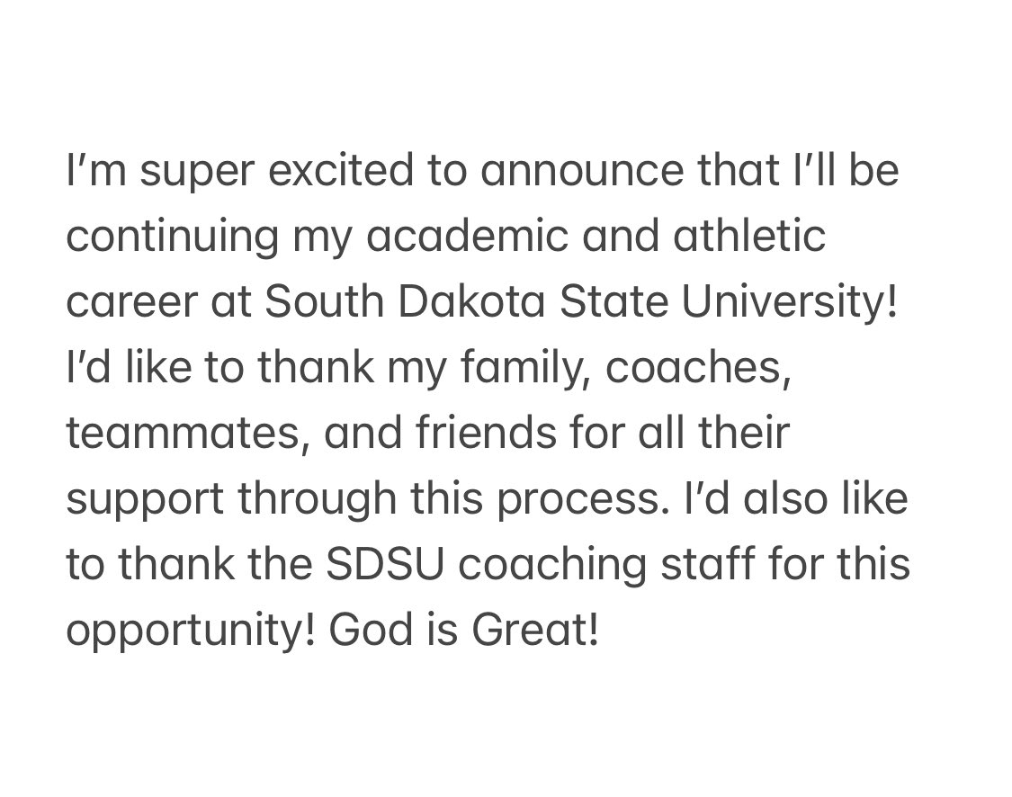 Committed!!🔵🟡 #GoJacks 🐰