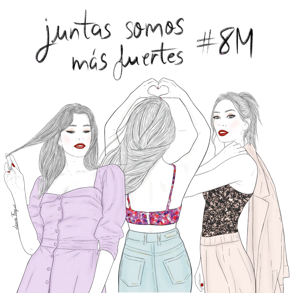 instagram.com/soylaurafergue/ #8M2023 #8M #DiaDeLaMujer 💜