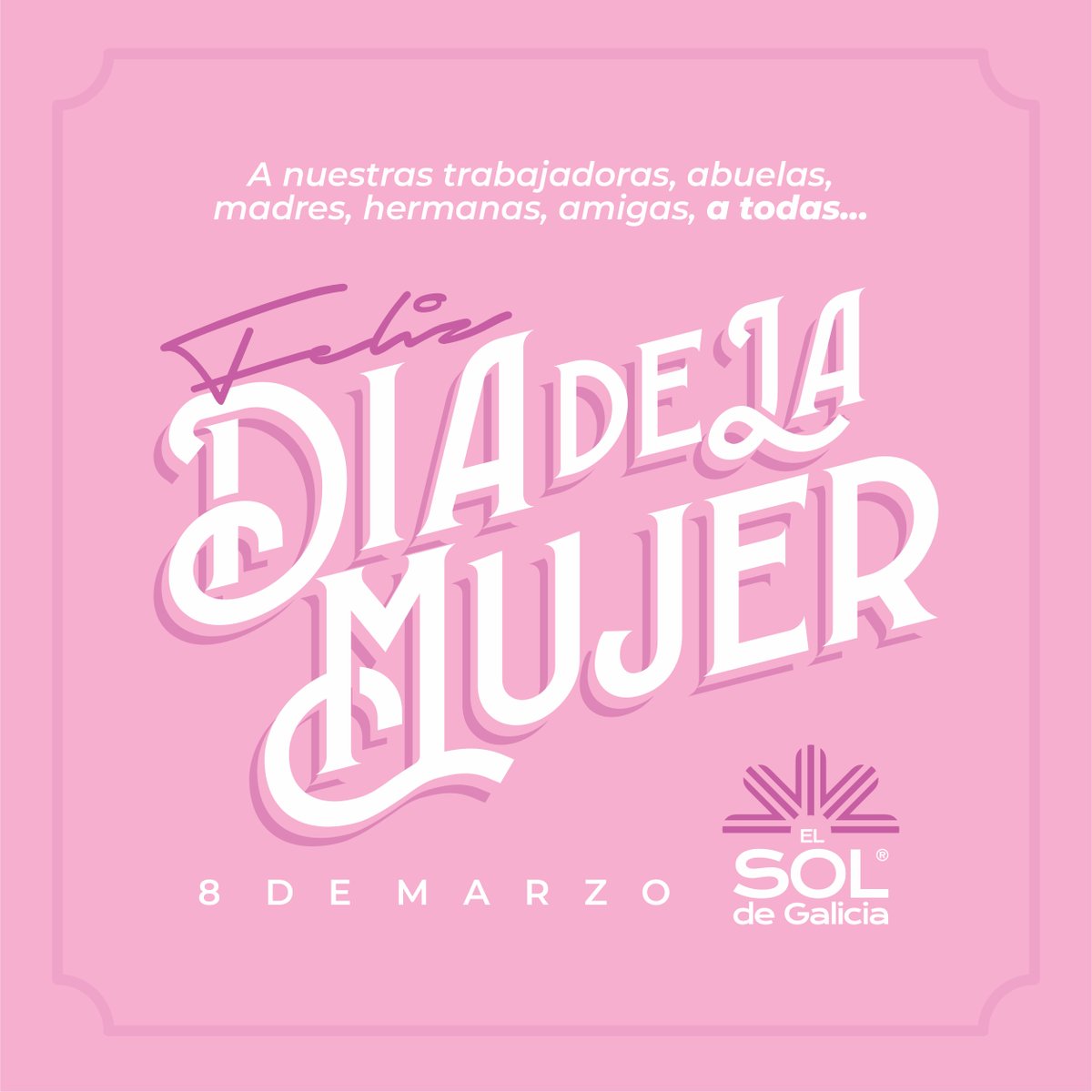 ElSoldeGalicia's tweet photo. #DíaInternacionalDeLaMujer https://t.co/jKqtOc28aS