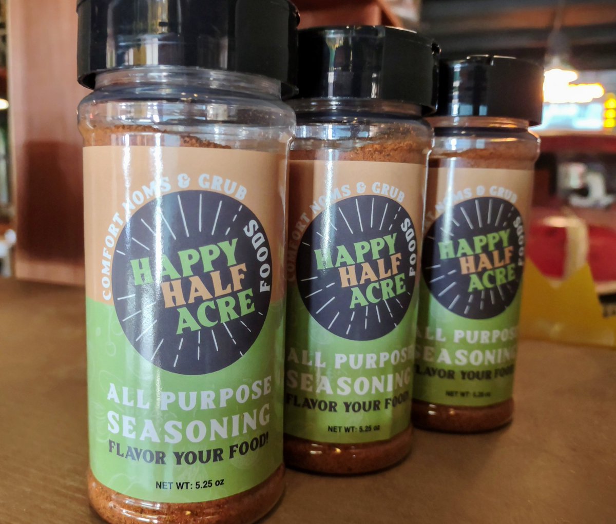 cowboytroy's tweet photo. Shipping orders of #HappyHalfAcre All Purpose seasoning today! Holler if you need to restock! #HickHopKitchen https://t.co/mtiXAlAxAU