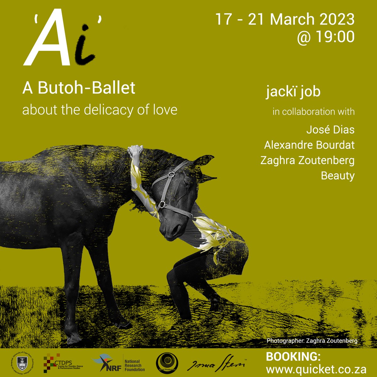 A new performance has blossomed and will be on show @irma_stern_museum.

Tickets available <a href="/quicketsa/">Quicket South Africa</a> via tinyurl.com/4bde8vsc

<a href="/CTDPS_UCT/">CTDPS</a> <a href="/butoh/">butoh</a> <a href="/CapeTown/">ᑕᗩᑭE TOᗯᑎ</a> @WotzupCapeTown <a href="/woict/">whatsonincapetown</a> <a href="/CapeTalk/">CapeTalk on 567AM</a> <a href="/friendsofjapan/">Friends of Japan / 日本の友達</a> <a href="/DanceCape/">Dance News/Reviews Cape Town</a>