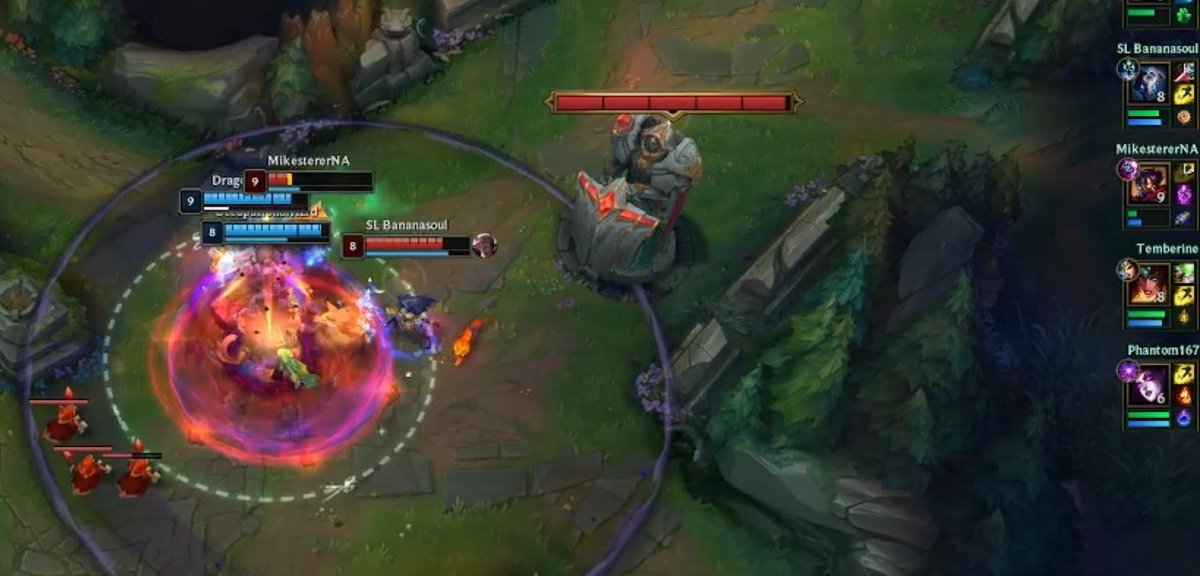 ShiningLight_gg's tweet photo. 2-1 win over CGI last night moves SLOB into 1st place in the Hextech Division in Aegis!

Enjoy meme of Banana holding Kindred ult while Mike died https://t.co/A1df8DLC0Q