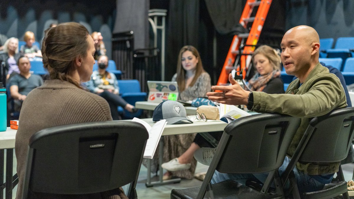 msthouston's tweet photo. #1 of 2: We had a wonderful #PartoftheArtMST first read-thru of THE OLDEST BOY: A PLAY IN THREE CEREMONIES by Sarah Ruhl on Mon night. Many thanks to Alan Nguyen for capturing these marvelous moments! #OldestBoyMST #SarahRuhl  #MST47 #YesMST 
https://t.co/dcNbpWxPYp
@Afsaneh1365 https://t.co/cAculMeygW