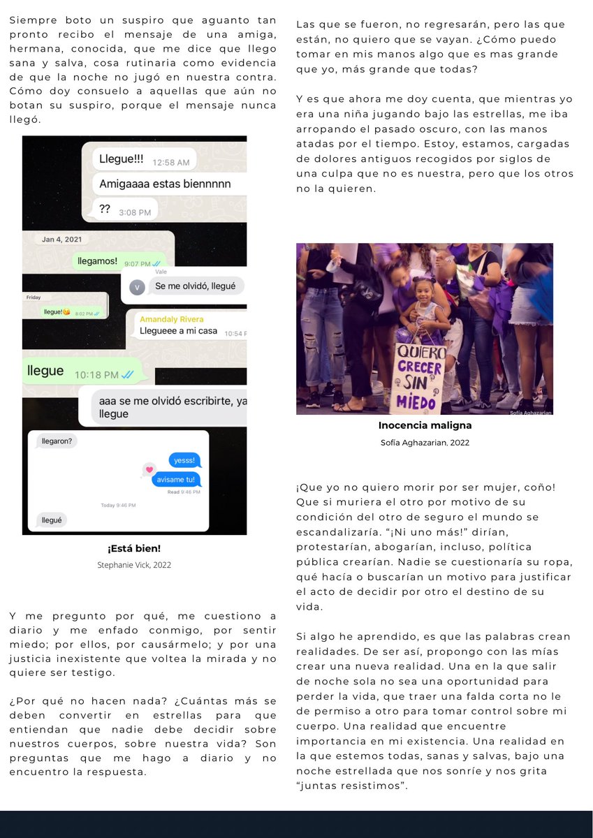 Hoy, recuerdo este escrito de hace un año para una clase en la IUPI, pero que aún recoge los mismos sentimientos. 

Estando en Barcelona, comprendo como me preceden los lugares físicos que resisten, y me encuentro al otro lado del mundo gritando por lo mismo: que todas vuelvan.