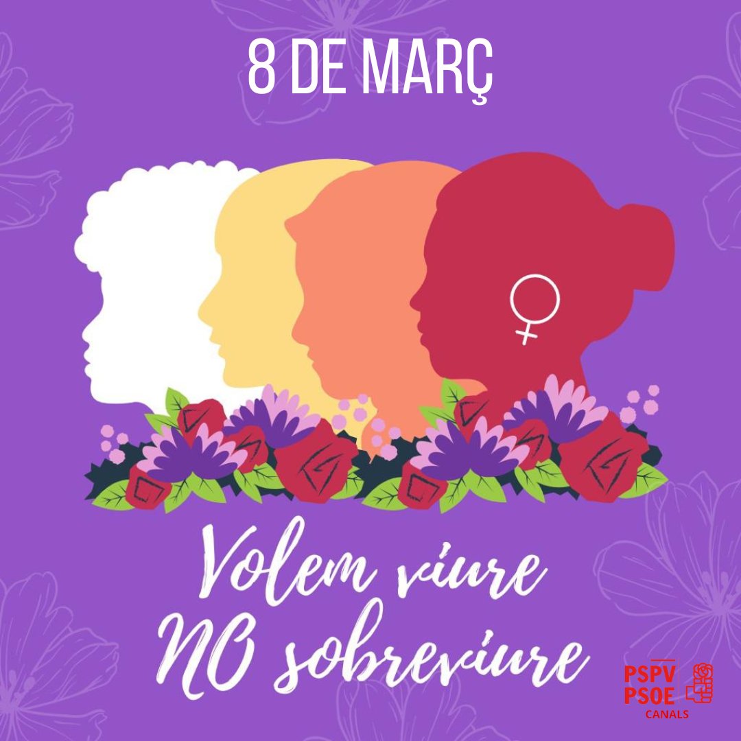 8 de març♀️ la lluita continua. Al <a href="/PSOE/">PSOE</a> hem anat consolidant amb la Llei per la igualtat de gènere i contra la violència masclista, l'equiparació salarial o dret a l'avortament. Sempre amb valentia i orgull pel que hem aconseguit, sense por als atacs ni descalificacions 💪