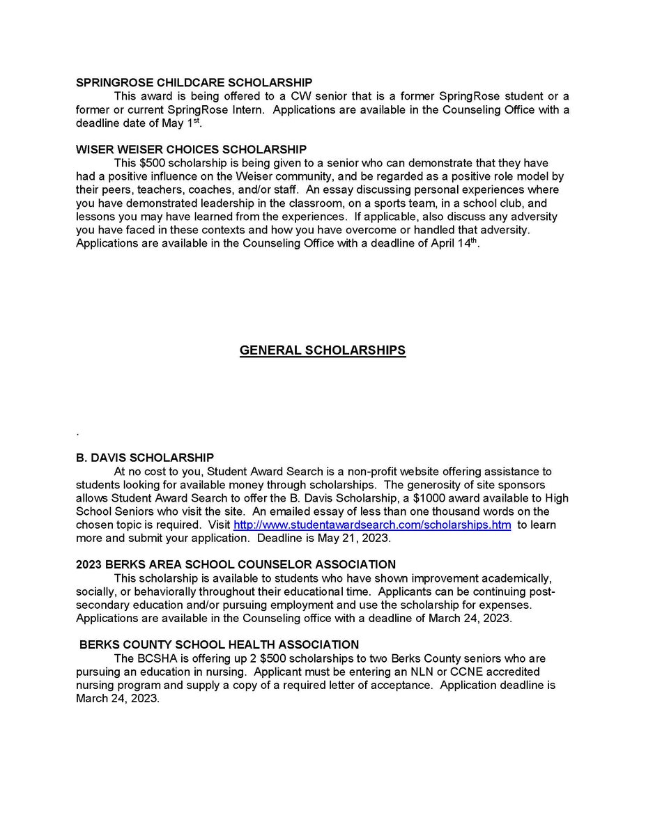 CWHS Counseling tweet media