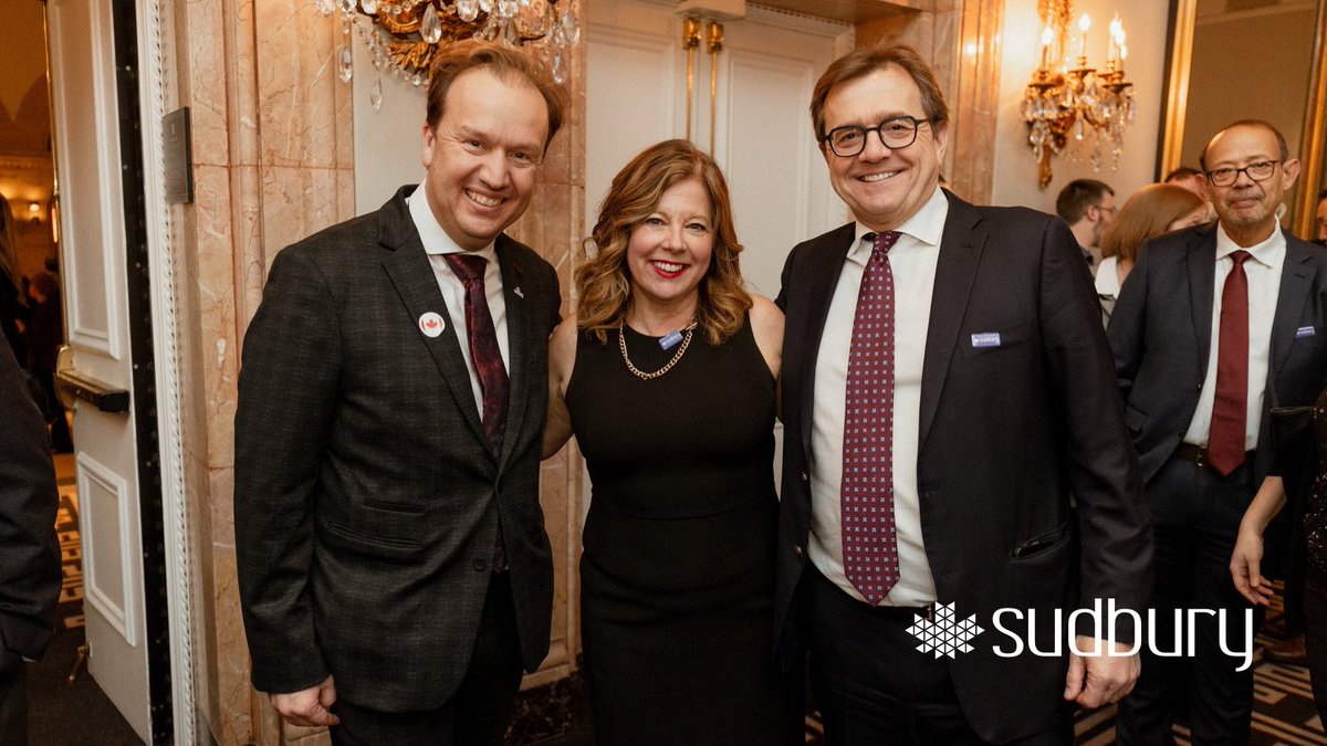 ResourcefulCity's tweet image. Over 500 people came together at the #SudburyMiningCluster reception last night to celebrate 140 years of #mining in #Sudbury. Thank you to our sponsors and the guests for making this incredible reception a success!