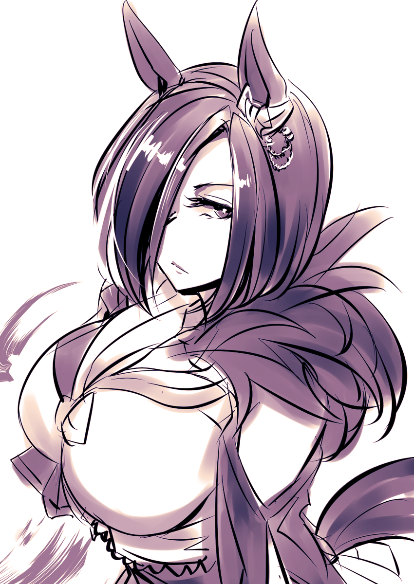 エアグルーヴ(ウマ娘) 「女帝 」|逆毛🔞/𝘀𝗸𝗴𝗺𝟮𝗸【skeb依頼募集中】のイラスト