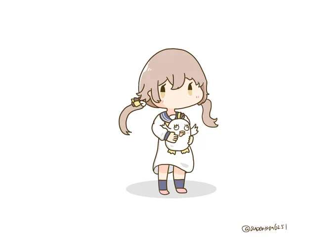 ヒフミ(幼女)って電波が流れてきたから落書き #ブルアカ