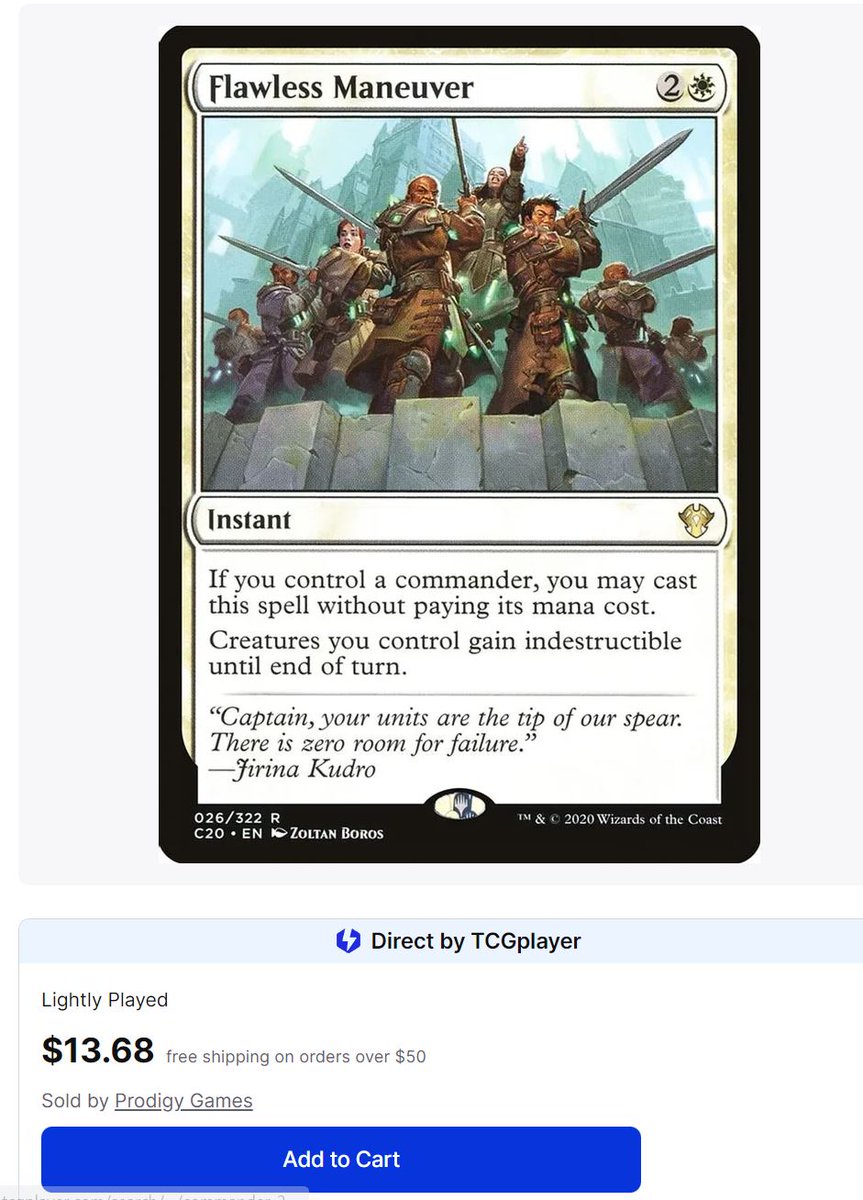 My prediction for Commander Masters? We see this cycle in foil for the first time! ✨ Might want to look at selling them before it's too late!