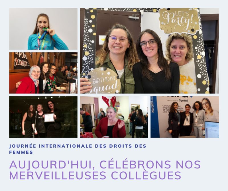 SYNTELL_BI's tweet photo. En ce 8 mars, nous tenons à saluer la contribution des femmes qui ont lutté ainsi que celles qui luttent pour atteindre l’égalité des genres et souligner l’apport de nos passionnées qui contribuent au rayonnement de notre organisation
#femmes #8mars2023 #JourneeDesDroitsDesFemmes https://t.co/SHqCKhNPuJ