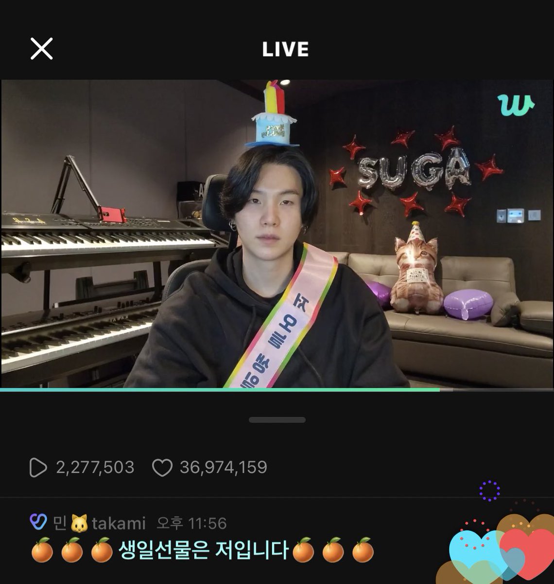 min_yt39's tweet image. ㅊㅋㅊㅋ！！！！！！！！！！
同じ時代に生まれてきてくれてユンギとご両親、更にはこの血筋を繋いできてくださったご先祖の方々皆様には365日24時間絶え間なく感謝してるし同じくらい自分の親と先祖様達に感謝してる。人生楽しい！！！사랑해！！！！！！！！

#YOONGIDAY 
#SUGA_BDAY