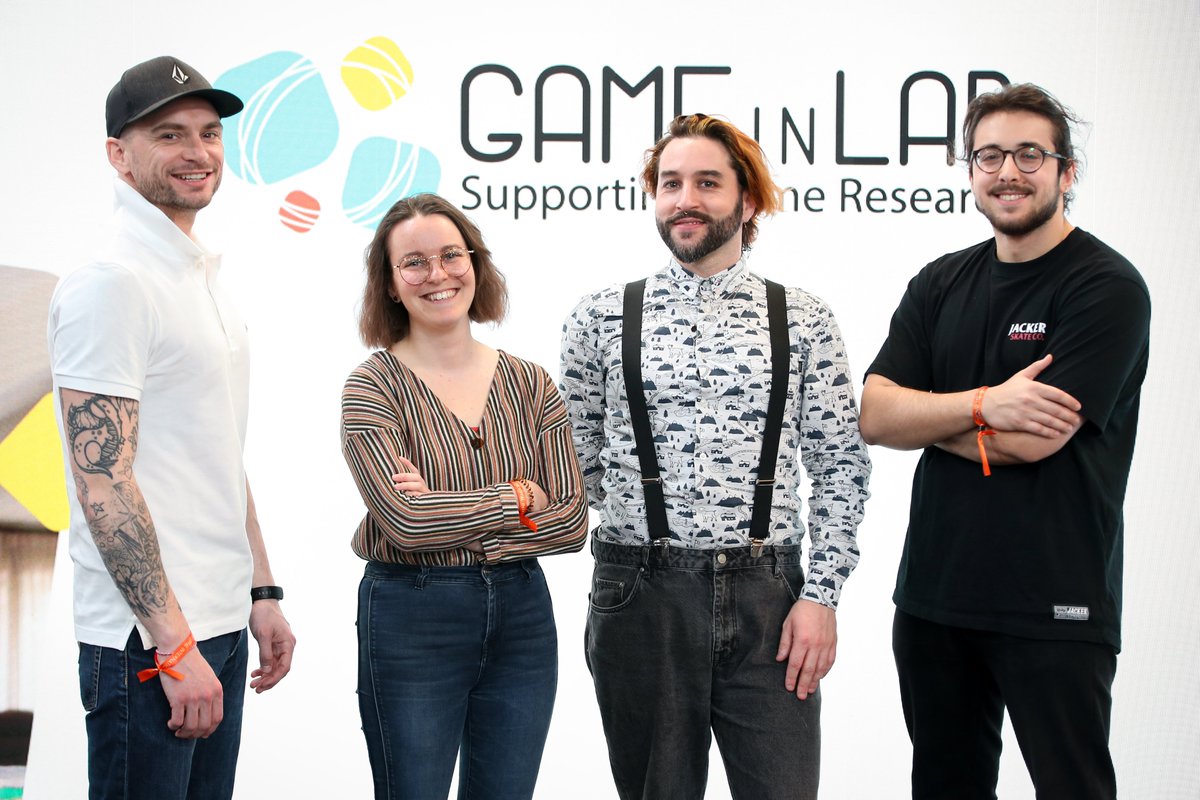 LabexAslan's tweet image. Lors du Festival International du Jeu à Cannes #FIJ, Thomas Franco Pinto a pu s’exprimer lors de la conférence « A quoi ressemble la recherche sur le jeu de société : trois jeunes chercheur.es répondent à vos questions », organisée par #AsmodeeResearch et #GameInLab.