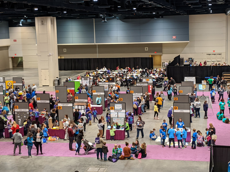 The students are back this year at #ncties23. Come visit the Student Showcase in the Exhibit Hall from 10:30 - 12:00 today. #nced #nciste #ncbold #nccoach #ncitf #ncdlcn