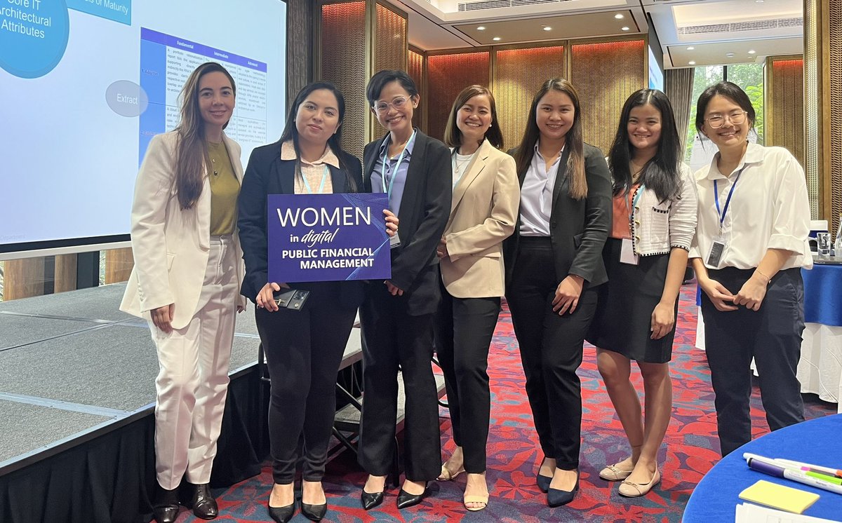 Women CIOs,
Women budget directors,
WOMEN IN DIGITAL PFM!

This is our <a href="/imfcapdev/">IMF Capacity Development</a> workshop in Digital Solutions for Public Financial Management, with 7 Asian countries (🇻🇳🇰🇭🇳🇵🇲🇾🇮🇩🇱🇦🇵🇭) in Hanoi, Vietnam.
>60% women, leaders in tech and public finance.

#DigitalPFM #8M #DigitALL