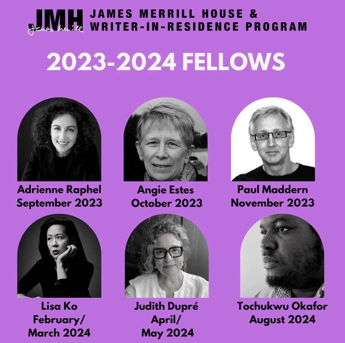 The_JHS's tweet photo. Many Congratulations to @The_JHS Board member &amp; Poet Paul Maddern @the_rivermill who has just been announced as a 2023 - 2024 fellow @merrill_house James Merrill’s Historic Landmark Stonington Connecticut. #ConstitutionState #NewEngland  #USA #Excitingtimes #Enjoy https://t.co/Cb1Sem5wbR