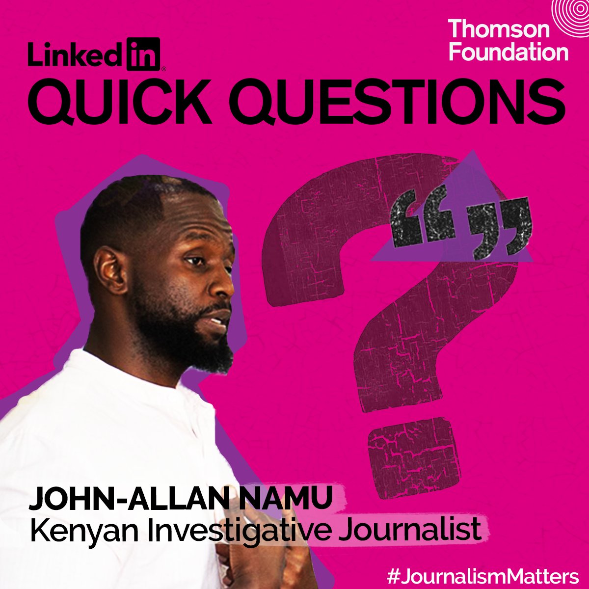 Thomson Foundation (@thomfound) on Twitter photo On to the next one: 🥁🥁
There are mysterious😱😱 ways people die😐, our guest on our first #QuickQuestion session on LinkedIn features <a href="/johnallannamu/">John-Allan Namu</a>. Read more on this thread-👇👇👇
But catch us tomorrow with John on- linkedin.com/company/274646…
#JournalismMatters On to the next one: 🥁🥁
There are mysterious😱😱 ways people die😐, our guest on our first #QuickQuestion session on LinkedIn features <a href="/johnallannamu/">John-Allan Namu</a>. Read more on this thread-👇👇👇
But catch us tomorrow with John on- linkedin.com/company/274646…
#JournalismMatters