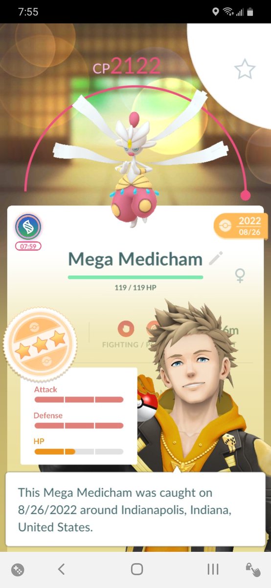 SentaiRanger1's tweet image. One more Mega Evolution under my belt!!! #PokemonGo #PokemonGoMegaRaid #MegaEvolution #PokemonDay #PokemonPresents