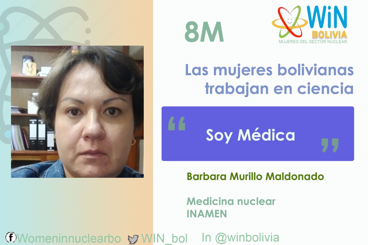 WIN_bol's tweet photo. Mujeres bolivianas trabajadoras y que aportan enormemente en la ciencia y la tecnología nuclear.
Por un #trabajodecente   #trabajosinviolencia 
#trabajosinacoso
Feminismo es igualdad!
#8M
#seguridad
#igualdad
#justicia
#winbolivia
#bolivia
#mujeres
#lucha
#convenio190 
#oit https://t.co/8ySuDGlJlP