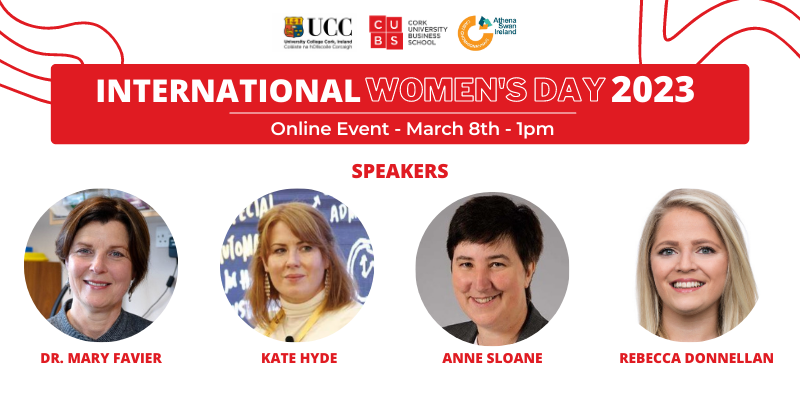 sineadmhackett's tweet photo. An inspiring lunchtime @CUBS International Women's Day event today with a truly diverse and impactful panel of talented @UCC alumni across all areas of industry, entrepreneurship and life.  Happy International Women's Day to everyone!
#EmbraceEquity #IWD2023 https://t.co/YfzQRIgQUh