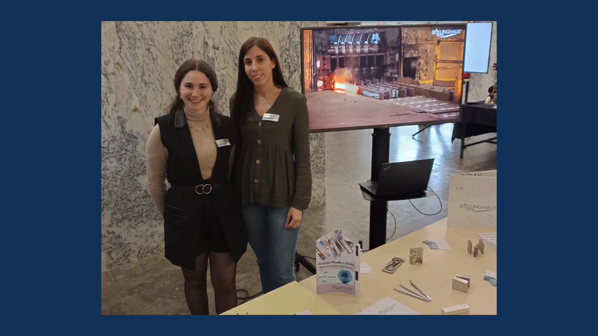 Come and visit our booth at today’s Internship Fair of the Mechanic Engineering Department of the Polytechnic Institute of Leiria (IPL). 📍 We look forward to speaking with you! 👋 

#internshipfair #engineering #teamwork #careeropportunities