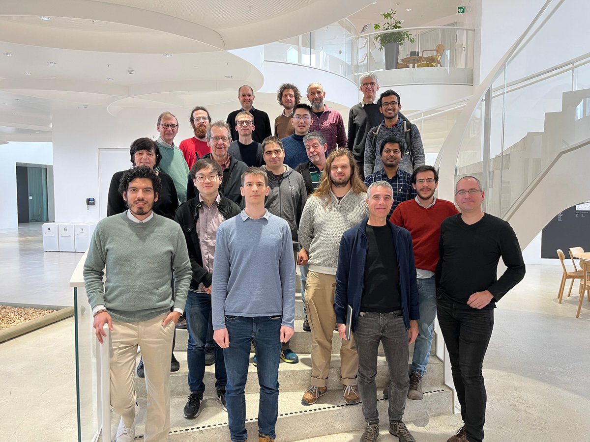 It was great to finally meet in person once again! The 6th #AndQC consortium meeting took place in the new Biozentrum building of @UniBasel_en. Hope to meet all of you soon in Budapest!
