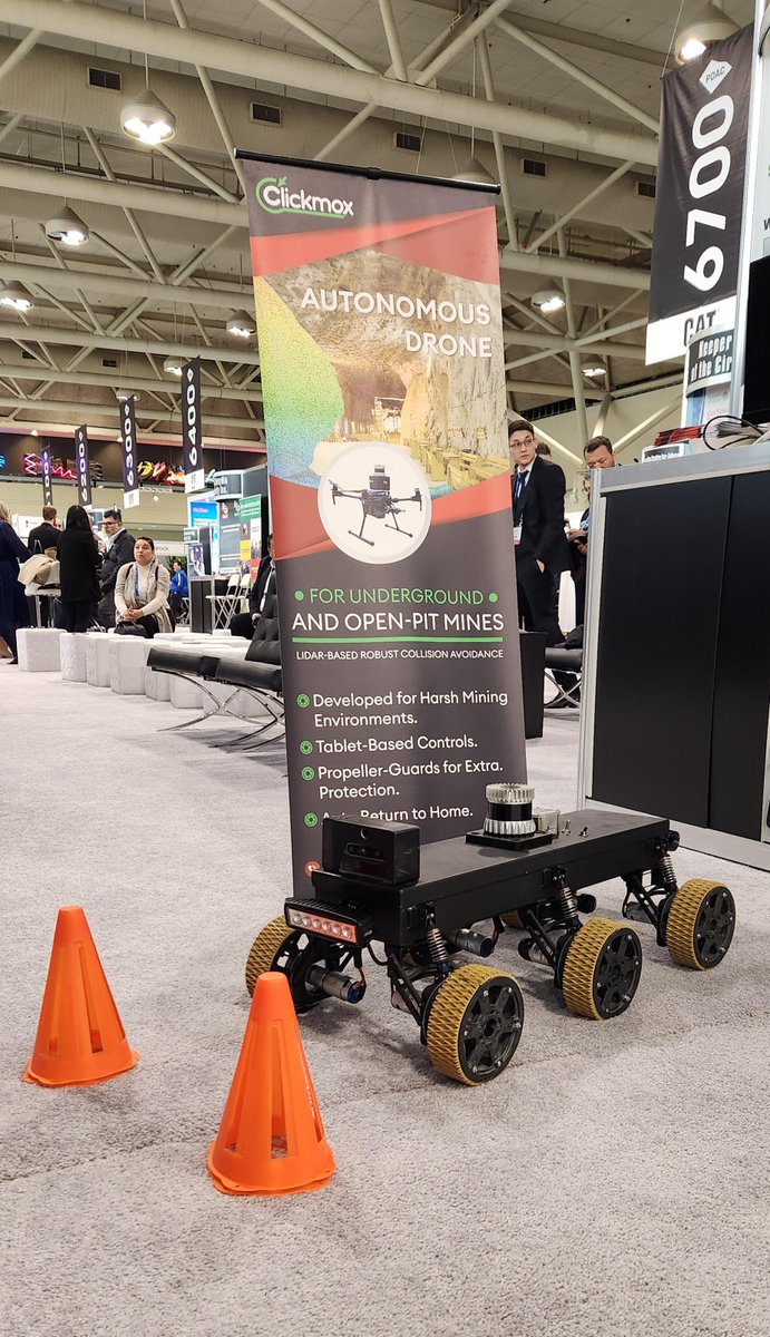 Cambrian R&D (@cambrianrd) on Twitter photo Check out the Autonomous Rover built by <a href="/CambrianRD/">Cambrian R&D</a>, in partnership with <a href="/ClickmoxCanada/">Clickmox Solutions</a>, turning heads <a href="/the_PDAC/">The Official PDAC</a>! This versatile Rover can do mobile and stationary scanning, surveying, and inspections. Congrats to the team on a job well done! 🔥👏 #PDAC2023 #AppliedResearch Check out the Autonomous Rover built by <a href="/CambrianRD/">Cambrian R&D</a>, in partnership with <a href="/ClickmoxCanada/">Clickmox Solutions</a>, turning heads <a href="/the_PDAC/">The Official PDAC</a>! This versatile Rover can do mobile and stationary scanning, surveying, and inspections. Congrats to the team on a job well done! 🔥👏 #PDAC2023 #AppliedResearch