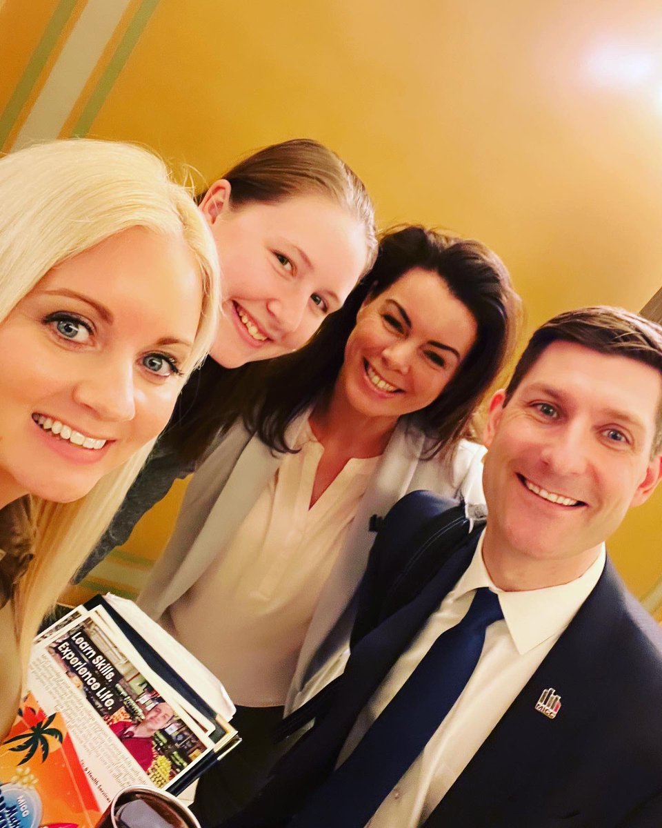 ktaffe's tweet image. It’s a great day at the Capitol when @MICCbulldogs are here! Thank you to the MN Senate Higher Education Committee for their support + to the Senators for their commitment to making higher education accessible for ALL students #autismacceptance