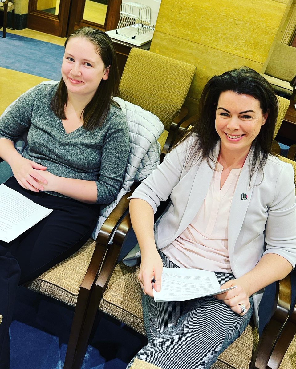 ktaffe's tweet image. It’s a great day at the Capitol when @MICCbulldogs are here! Thank you to the MN Senate Higher Education Committee for their support + to the Senators for their commitment to making higher education accessible for ALL students #autismacceptance