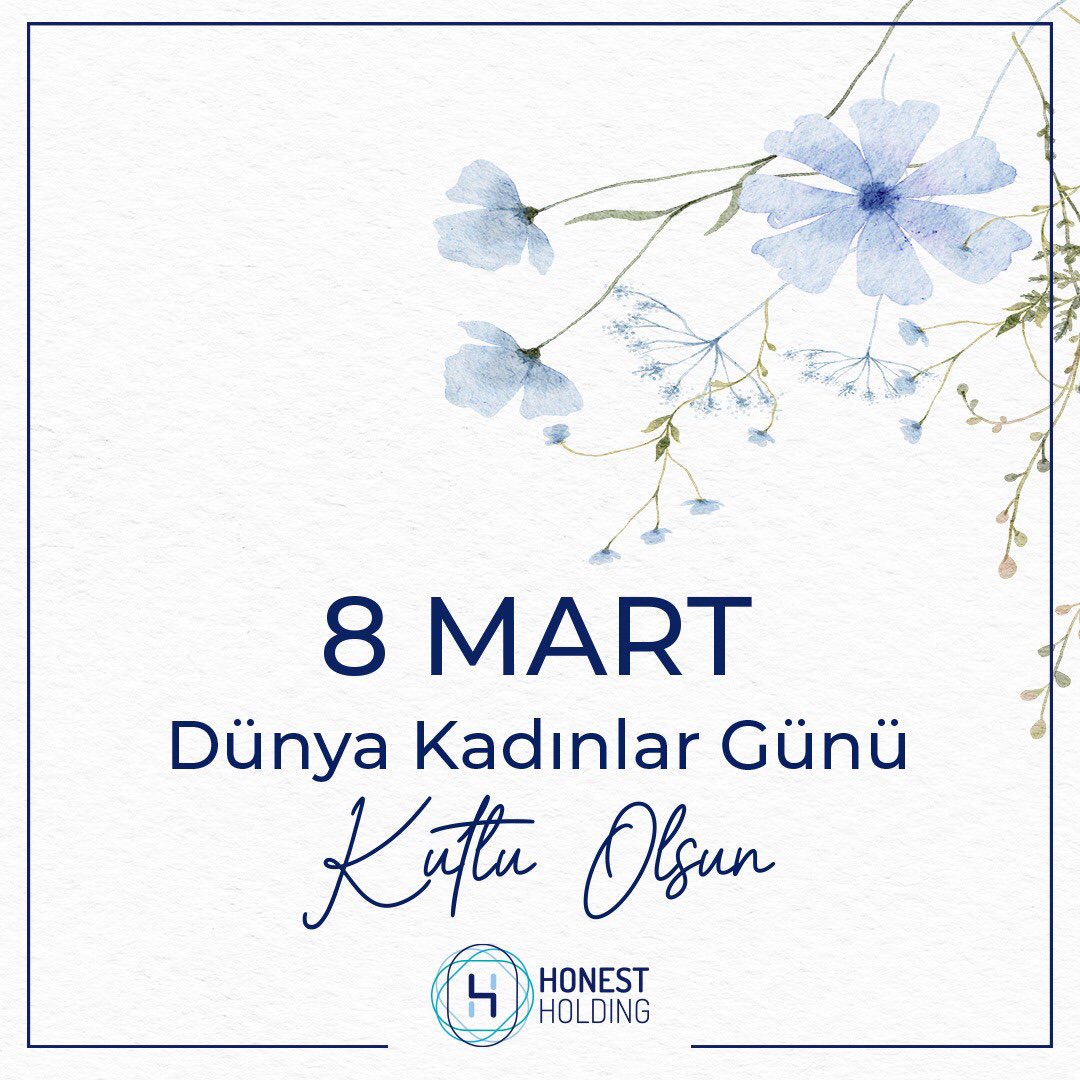 HonestHolding's tweet photo. Geçmişimizi, günümüzü ve geleceğimizi anlamlı kılarak güzelleştiren tüm kadınların 8 Mart Dünya Kadınlar Günü kutlu olsun. Her gün çok özelsiniz! 💐

#8martdünyakadınlargünü #kutluolsun https://t.co/xevbwyt9ak