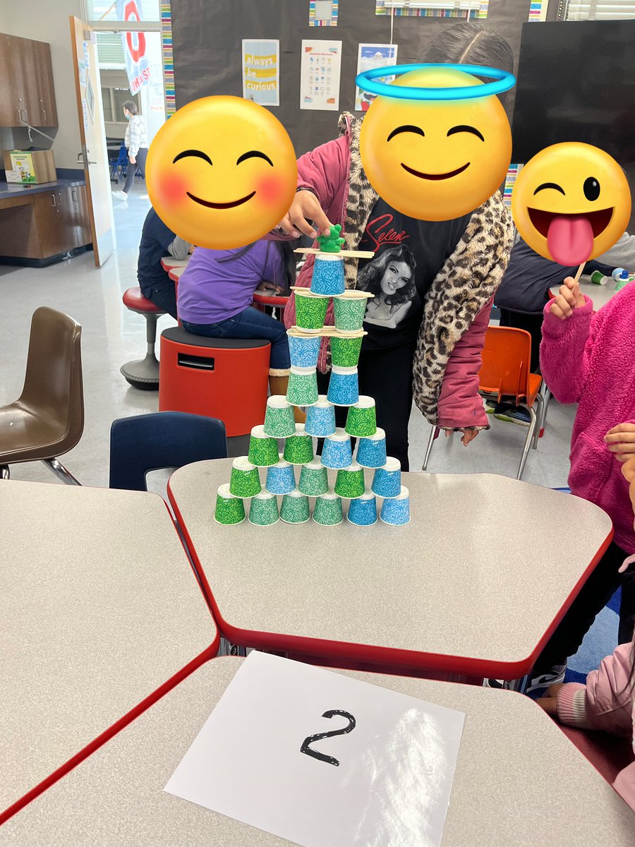 lazy_bookworm99's tweet photo. How Tall Can You Build? These Ss used their #stem #collaboration #innovation skills to build a structure to hold their Beary Friend. This #innovationcoach was so proud of the creativity today go #marktwaincomets @LUSDDigital @LynwoodSchools #secondgrade https://t.co/D39Ho0CPjr