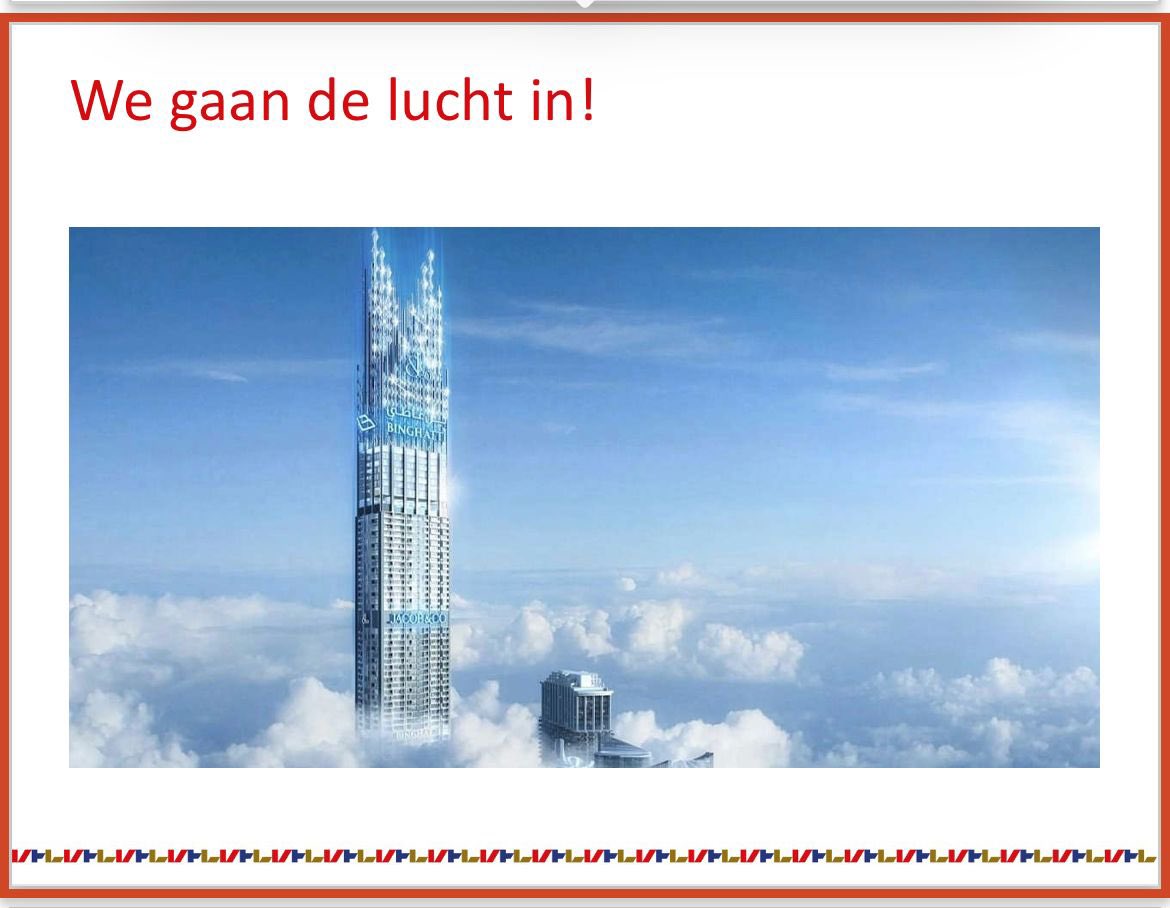 Bijzonder debat in de raadzaal vandaag. Leerlingen van de Wilgenhoek debatteerden onder leiding van wethouder <a href="/KeesBel1/">Kees Bel</a> over de bouw van de hoogste wolkenkrabber ter wereld in @vijfheerenlanden. De groene partij was vóór, want….dan heb je meer ruimte voor bossen. #omdenken