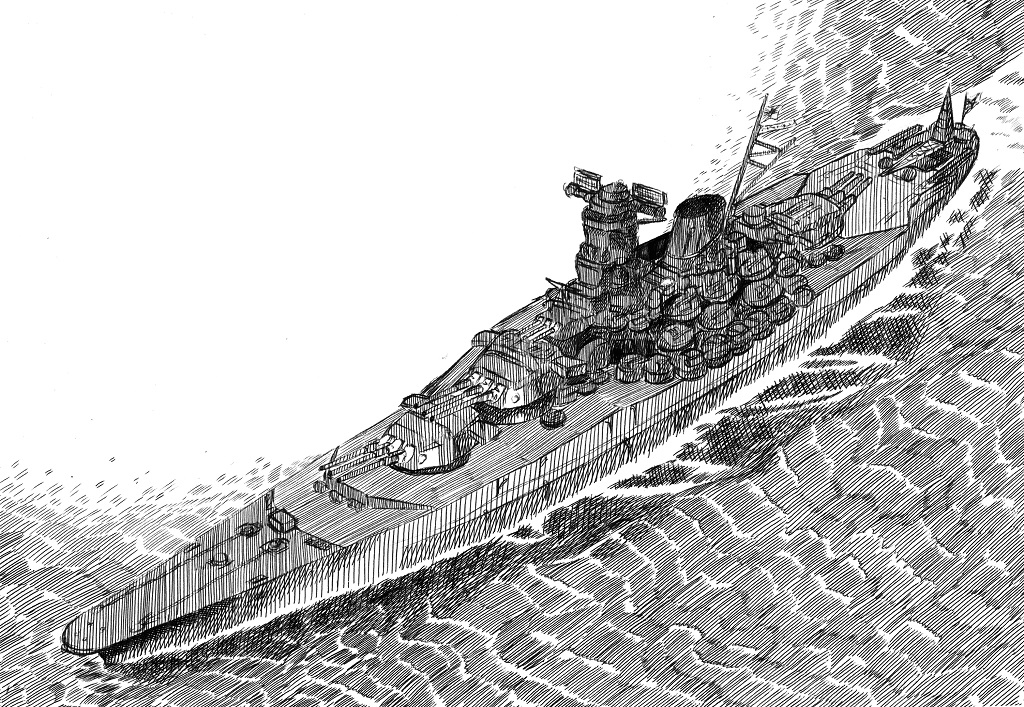 この辺描いてた頃はまだアナログ
確かGペンの一発描き 