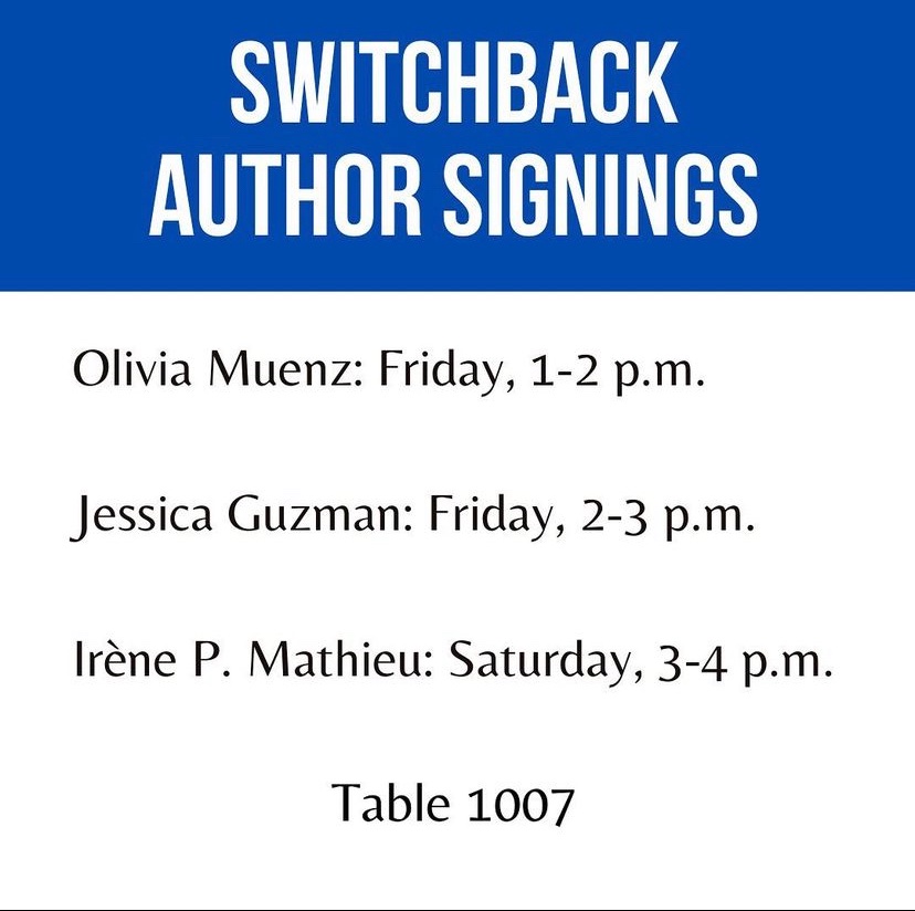 switchbackbooks's tweet photo. can’t wait for this! Come buy a book, get it signed, and pick up a feminist tarot card. @oliviamuenz @jessbguz @gumbo_amando https://t.co/cZBEZfYXQr