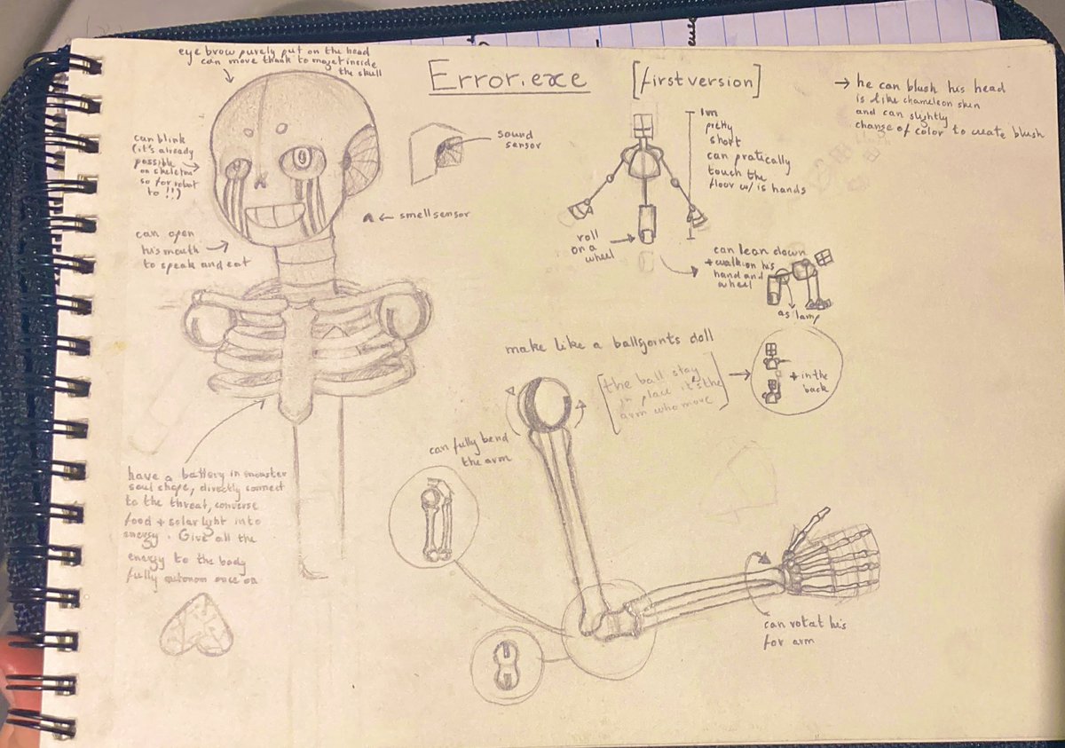 A concept from a friend that I have draw after a Rp and my imagination ~ 
A beautiful robot boy ~ 
#undertale #undertale_au #errorsans #robot #myartwork